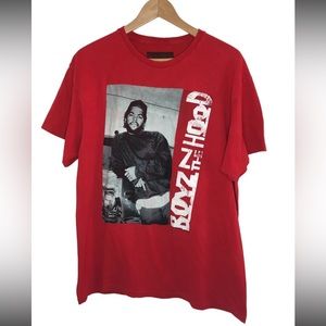 Boyz N The Hood Once Upon a Time in South Central LA 90's Movie Mens T-Shirt Red